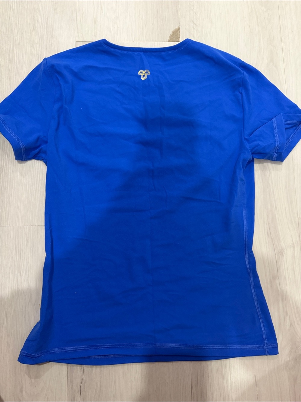 Aritzia Golden Butter blue top